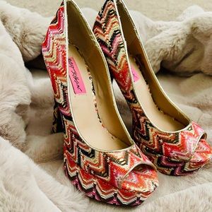 Betsy Johnson platform heels